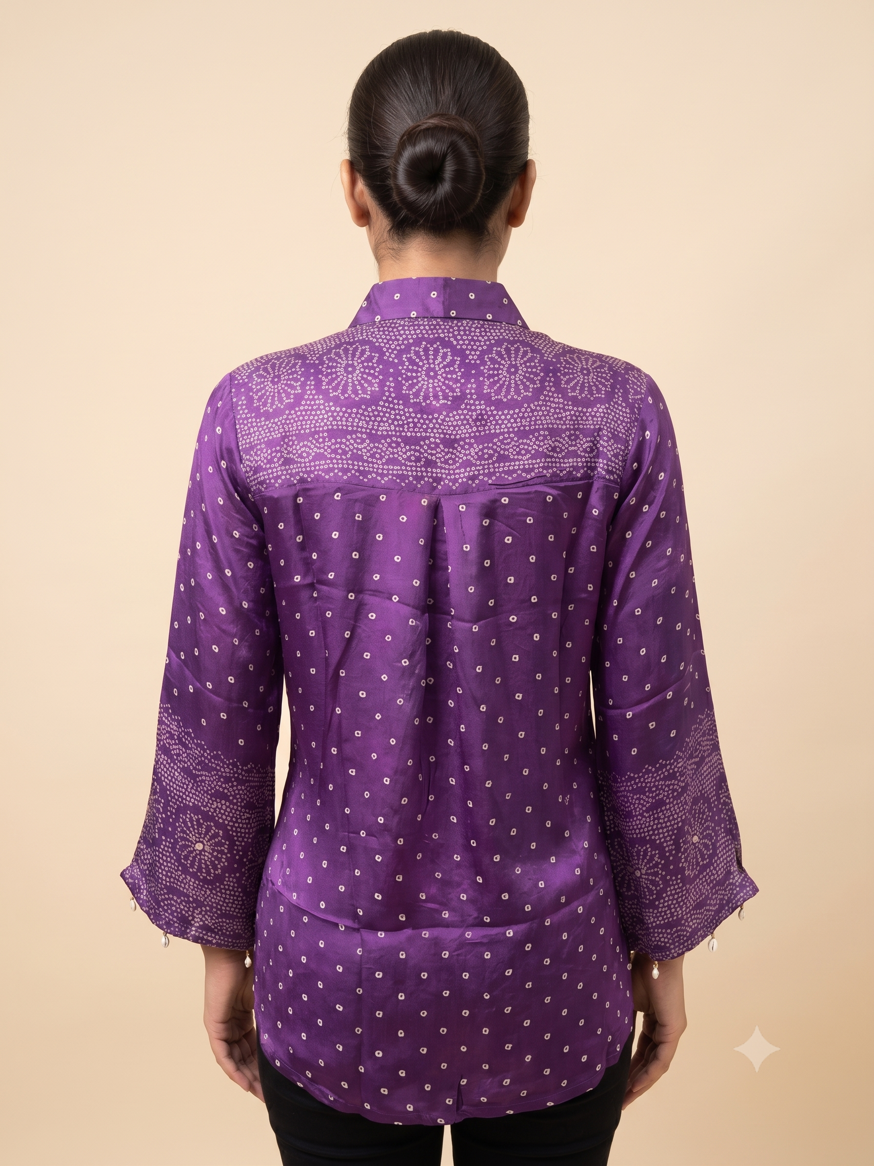 Premium Purple Women's Office Shirt