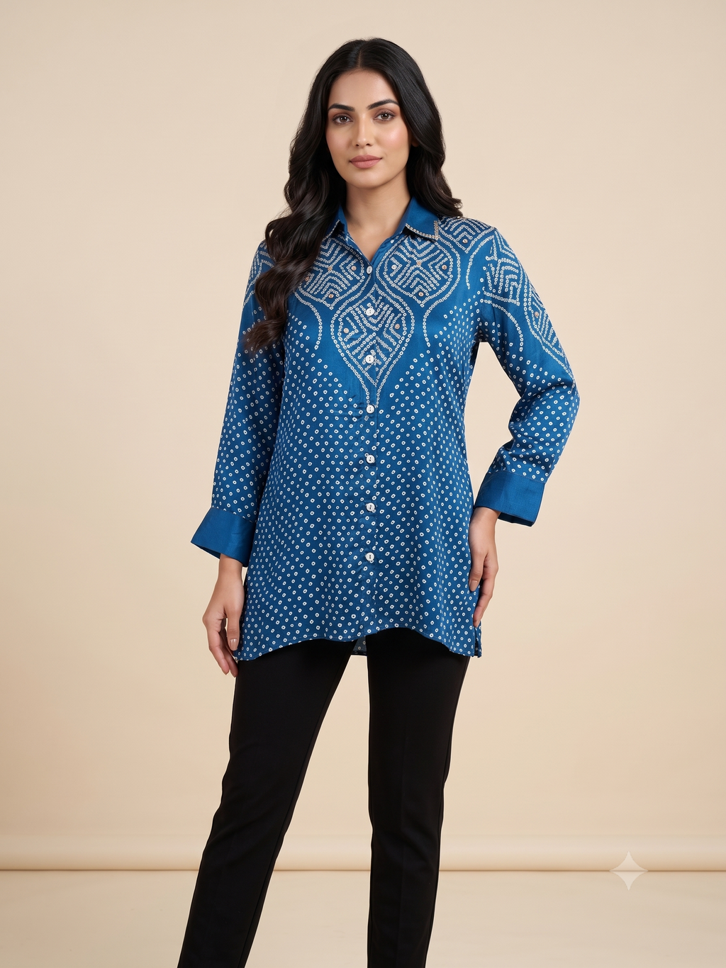 Premium Blue Office Wear Shirt